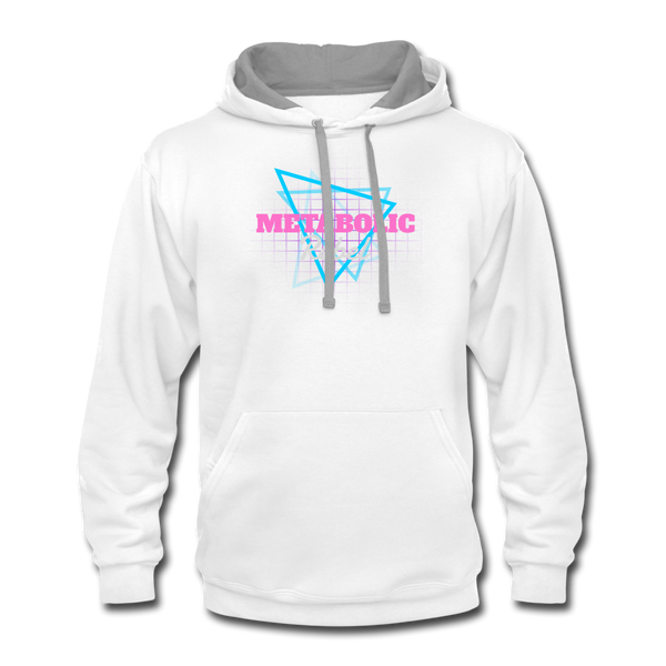 Metabolic Synth Rebel Hoodie - white/gray