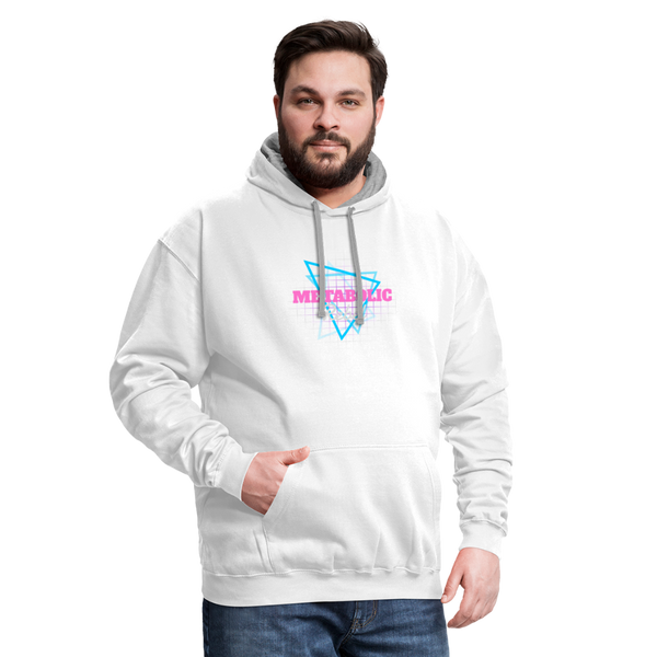 Metabolic Synth Rebel Hoodie - white/gray