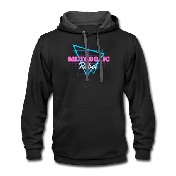 Metabolic Synth Rebel Hoodie - black/asphalt