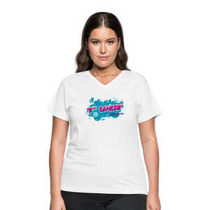 F*** Cancer Womens - white