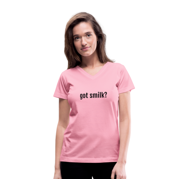 Got Smilk? Womens - pink