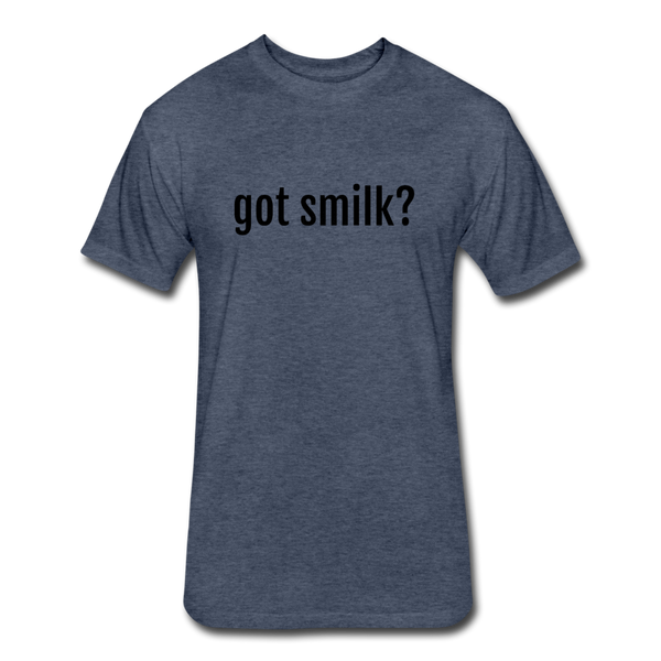 Got Smilk? Mens - heather navy