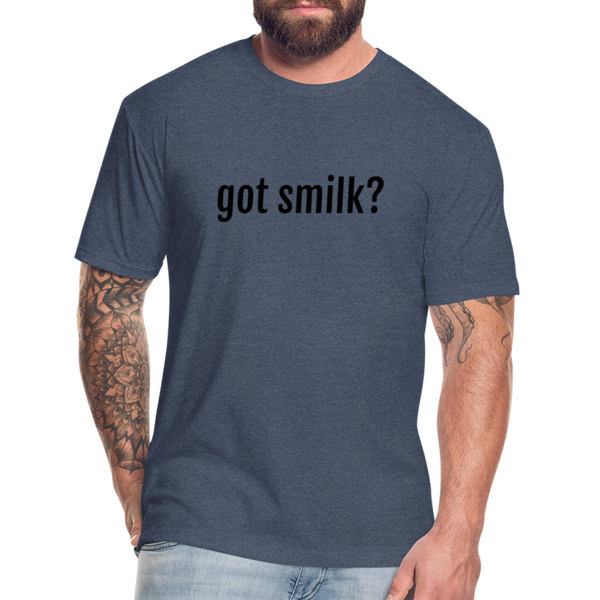 Got Smilk? Mens - heather navy