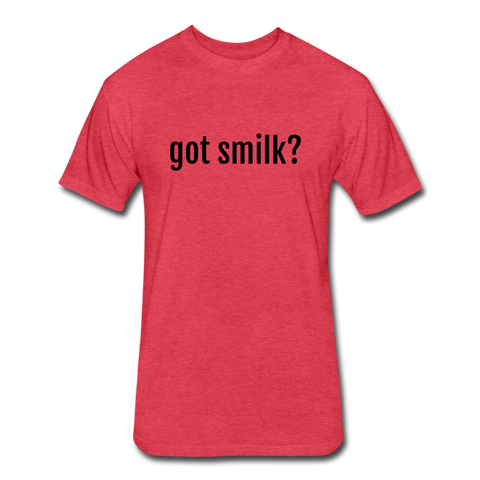 Got Smilk? Mens - heather red