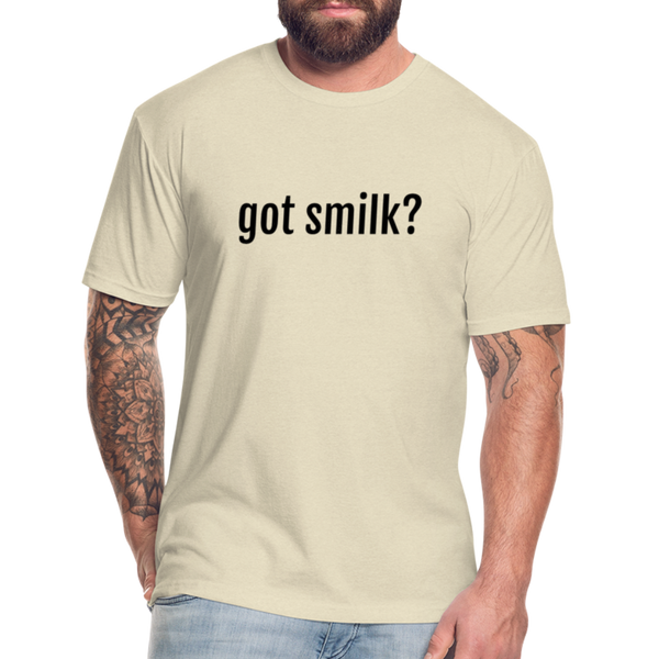 Got Smilk? Mens - heather cream