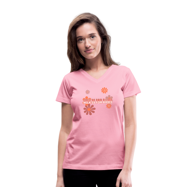 Milk Is For Babes Womens - pink