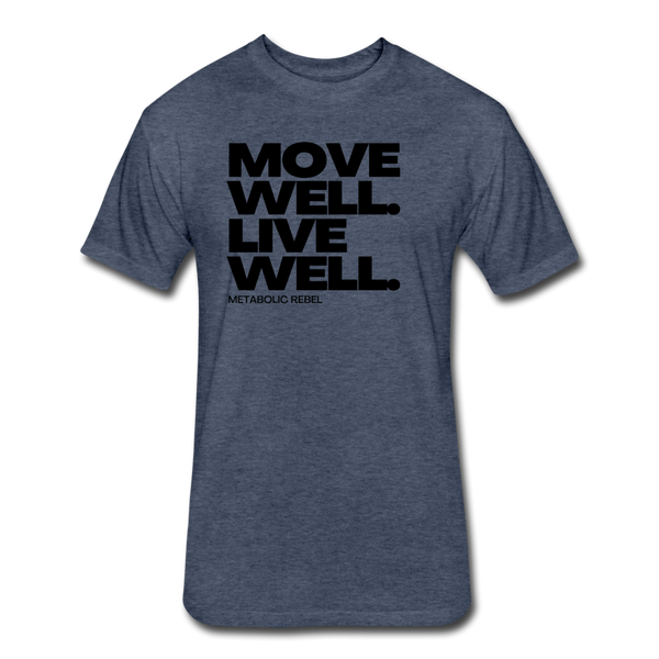 Move Well. Live Well. Mens - heather navy