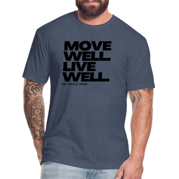 Move Well. Live Well. Mens - heather navy