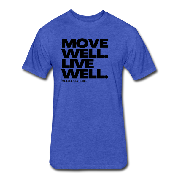 Move Well. Live Well. Mens - heather royal