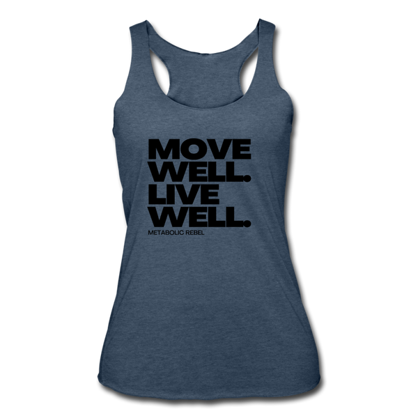 Move Well. Live Well. Womens - heather navy