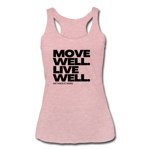 Move Well. Live Well. Womens - heather dusty rose