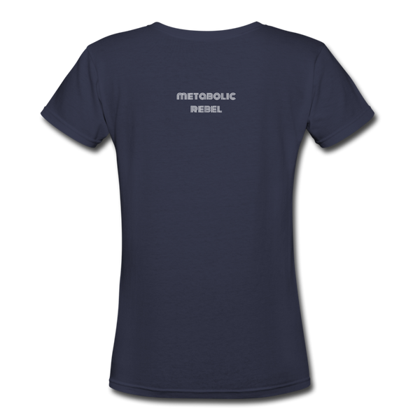 Women's V-Neck T-Shirt - navy