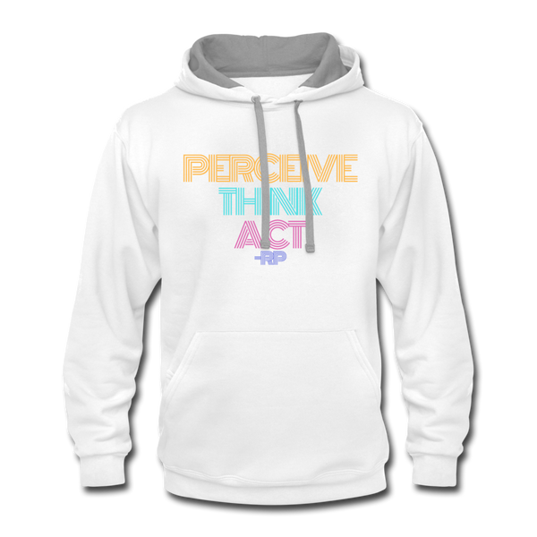 PTA -RP Hoodie - white/gray