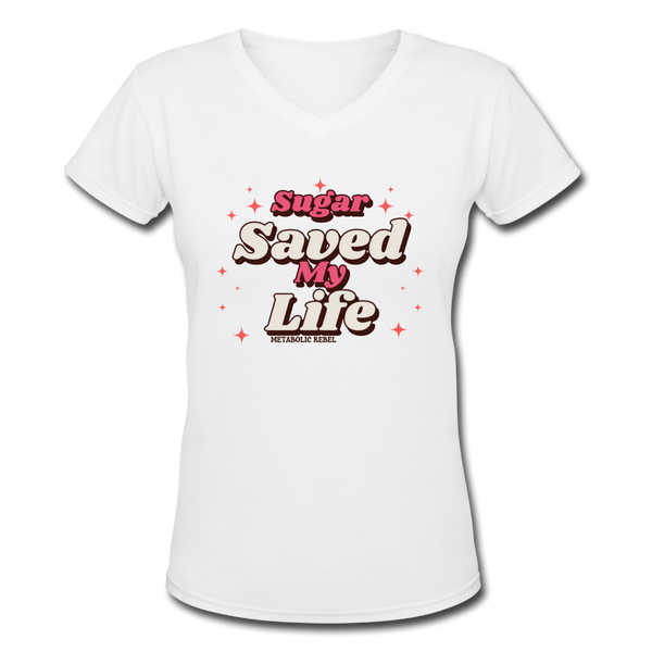 Sugar Saves Womens - white