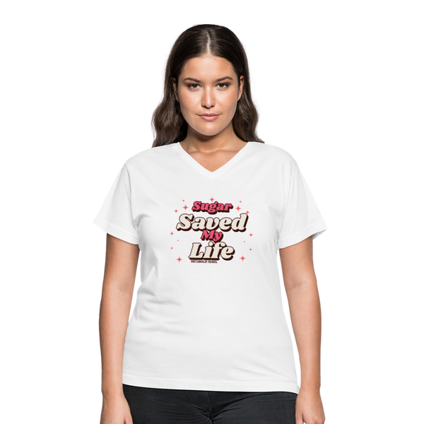 Sugar Saves Womens - white