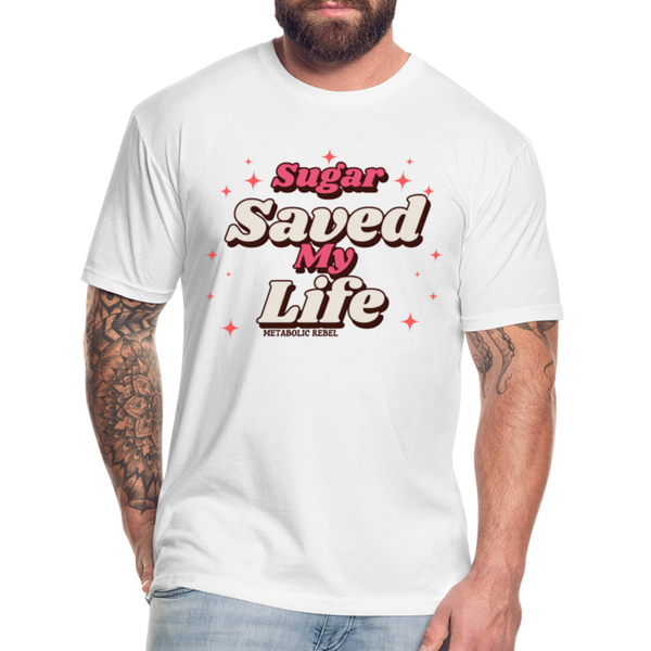 Sugar Saves Mens - white