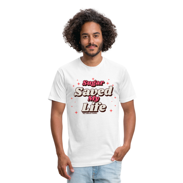 Sugar Saves Mens - white