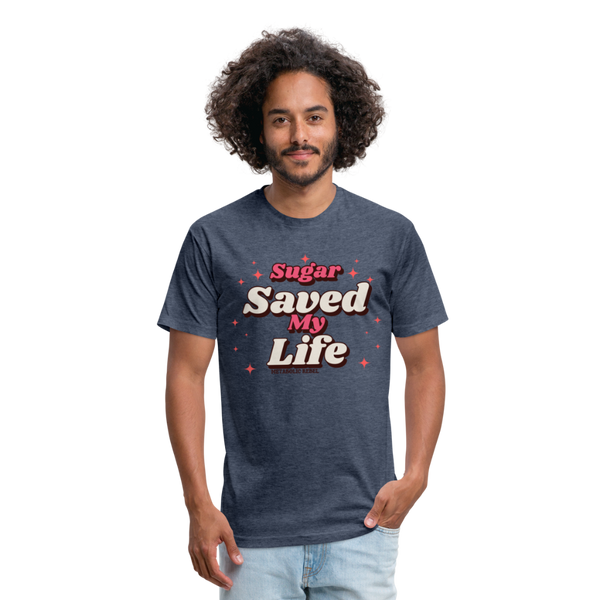 Sugar Saves Mens - heather navy