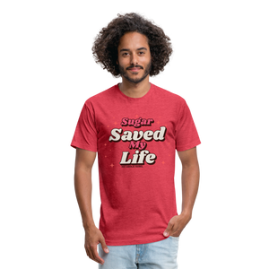 Sugar Saves Mens - heather red