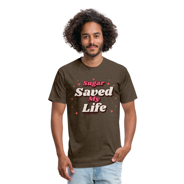 Sugar Saves Mens - heather espresso