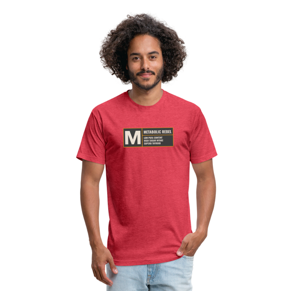 Rated M for Rebel Mens - heather red