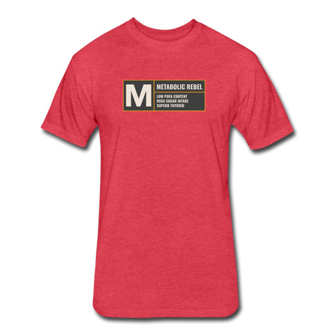 Rated M for Rebel Mens - heather red