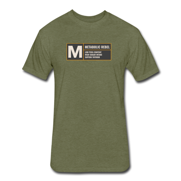 Rated M for Rebel Mens - heather military green