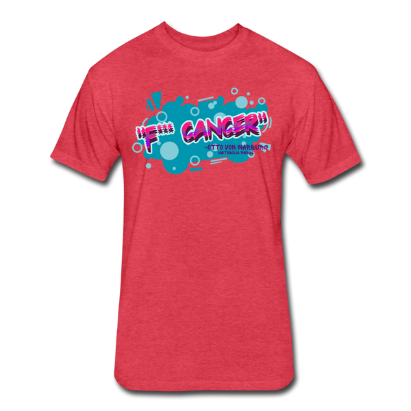 F*** Cancer Mens - heather red