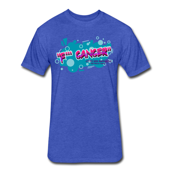 F*** Cancer Mens - heather royal