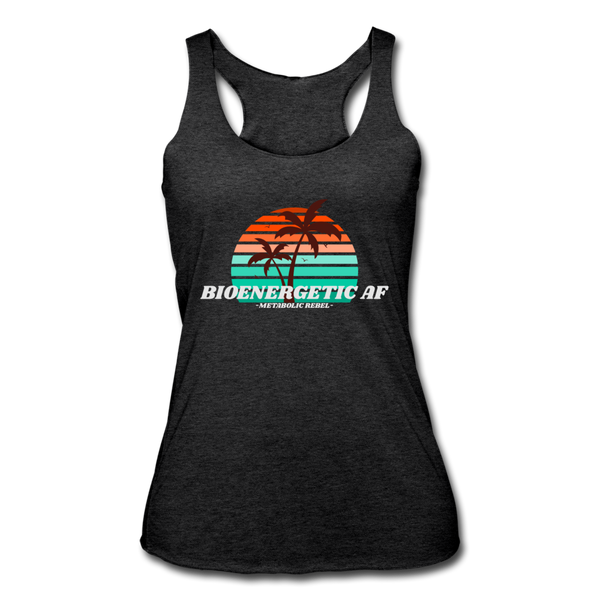 Bioenergetic AF Beach Womens Tank - heather black