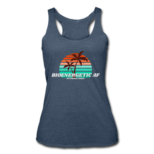 Bioenergetic AF Beach Womens Tank - heather navy