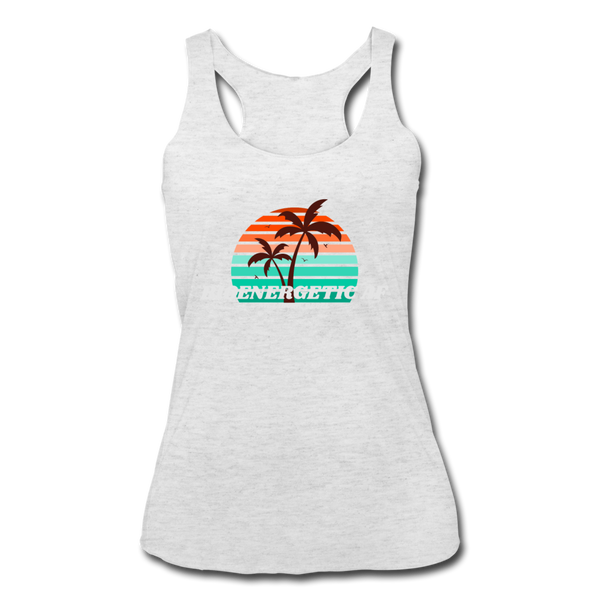 Bioenergetic AF Beach Womens Tank - heather white