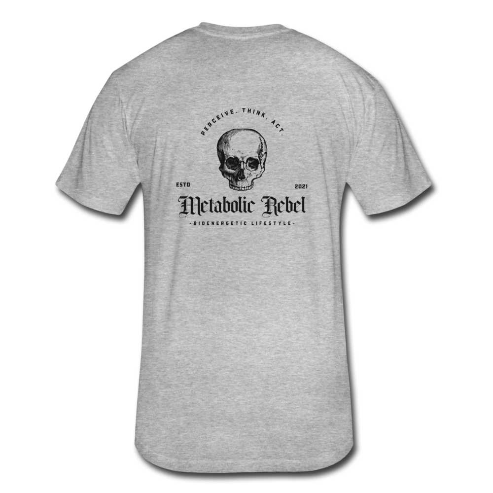 Skull Club Dark Mens - heather gray