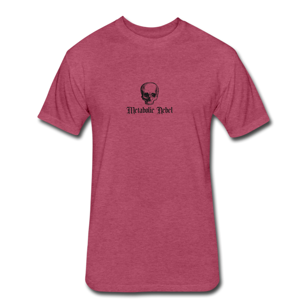 Skull Club Dark Mens - heather burgundy