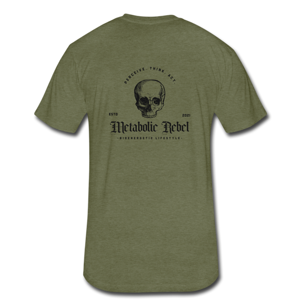 Skull Club Dark Mens - heather military green