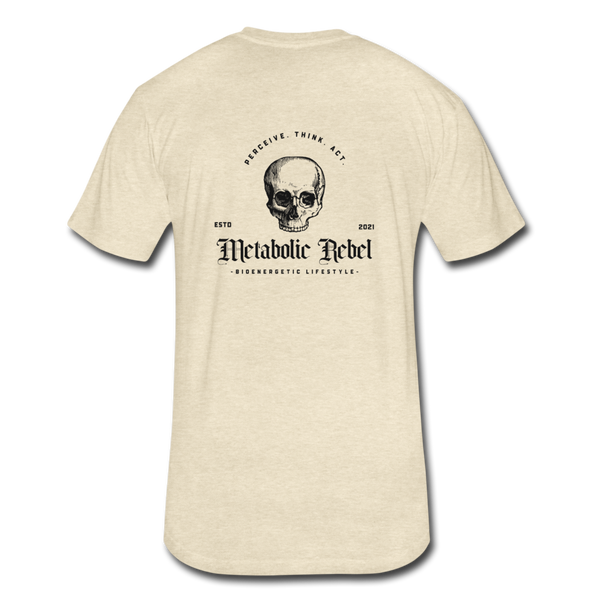 Skull Club Dark Mens - heather cream