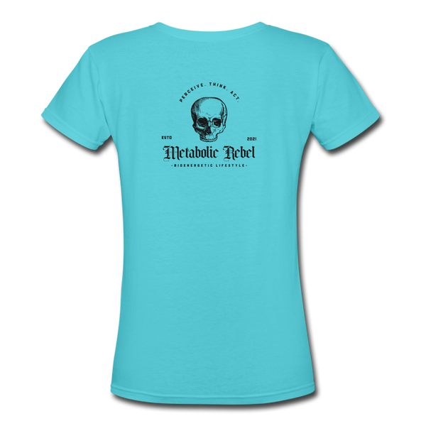 Skull Club 2 Womens - aqua